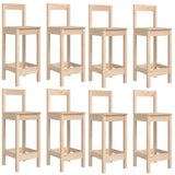 9 Piece Garden Bar Set Solid Wood Pine 3154770