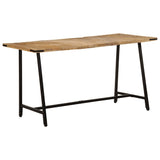 Dining Table 140x70x75 cm Solid Wood Mango 373609