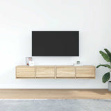 TV Cabinets 2 pcs Sonoma Oak 80x31x25.5 cm Engineered Wood 861513