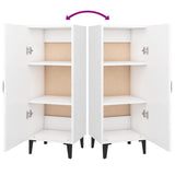 Sideboard White 34.5x34x90 cm Engineered Wood 812330