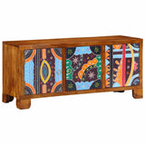 Shoe Bench Honey Brown 100 x 35 x 45 cm Acacia Solid Wood 4016526