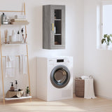 Wall Mounted Cabinet Grey Sonoma 34.5x34x90 cm 828906