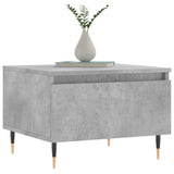 Coffee Tables 2 pcs Concrete Grey 50x46x35 cm Engineered Wood 830853