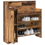 Shoe Cabinet 100.5 x 28 x 100 cm Engineered Wood Old Wood 871386