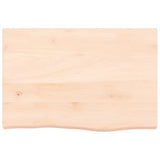 Table Top 60x40x cm Untreated Solid Wood Oak 3156282