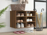 Shoe Cabinet Brown Oak 52.5x30x50 cm 820512