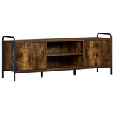 TV Cabinet 133 x 33 x 50 cm Smoked Oak Engineered Wood 8013718