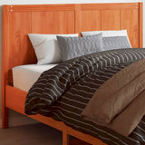 Headboard Wax Brown 150 cm Solid Wood Pine 844242