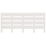 Headboard White 120x3x80 cm Solid Wood Pine 821338