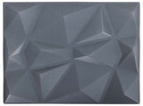 Wall Panels 12 pcs Diamond Grey 50 x 50 cm XPS Foam 42046030