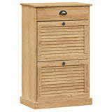 Shoe Cabinet VIGO 60x35x96 cm Solid Wood Pine 353169