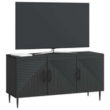 TV Cabinet Black 99 x 34.5 x 50 cm Engineered Wood 894946