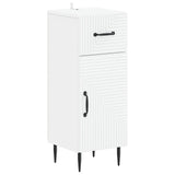 Bathroom Storage Cainet HAARLEM White 30 x 31 x 80 cm 896825