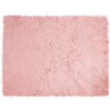 Faux Sheepskin Rug TAFALLA Pink 240 x 340 cm Polyester 42021552