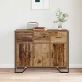 Sideboard with Drawer Old Wood 97 x 32.5 x 74.5 cm 868776
