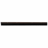 Screw-on Door Brush Seals 12 pcs Brown 100 cm Aluminium Alloy 42019447