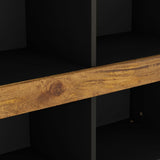 Side Cabinet 85x33x107 cm Solid Wood Mango 352904