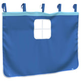 Curtains for Loft Bed with Tunnel and Tower Blue 835920