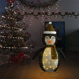 Snow Penguin Figure Black and white Fabric, steel 120 cm 328502