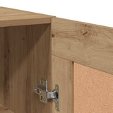 Wall Mounted Cabinet Artisian Oak 69.5x34x90 cm Engineered Wood 857311