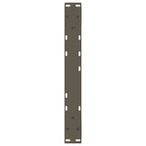 Coffee Table Legs 2 pcs Natural Steel 50x cm Steel 4012707