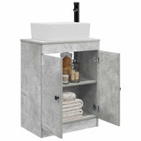 Bathroom Vanity with Sink Concrete Grey 54 x 35 x 83 cm 890133
