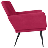 Bench Wine Red 108x79x79 cm Velvet 351386