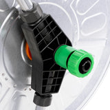 Hose Reel Cart for 80 m 1/2" or 50 m 3/4" Hose Steel 4005281