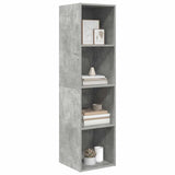 Wall-mounted TV Cabinet Concrete Grey 37x37x142.5 cm Engineered Wood 805493