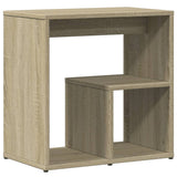 ZNTS Side Tables 2 pcs Sonoma Oak 50x30x50 cm Engineered Wood 840560