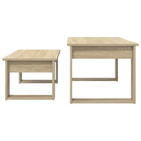 Coffee Table Set 2 pcs Sonoma Oak Engineered Wood 8000134