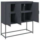 Highboard Anthracite 100.5x39x107 cm Steel 846538