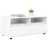TV Cabinet High Gloss White 100 x 48 x 43 cm Engineered Wood 888931