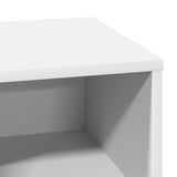 Bedside Cabinet White 50 x 34.5 x 50 cm Engineered wood 869578
