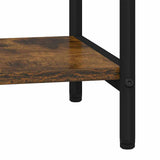Bookshelf 4-Tier 80 x 30 x 146 cm Engineered wood Smoked Oak 879895