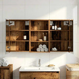 Bathroom Cabinet Set 3 pcs 126 x 16 x 62.5 cm Engineered wood 3403830