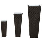 Outdoor Set 3 pcs Black Metal 42026959