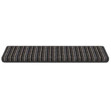 Self-adhesive Stair Mats 15 pcs Anthracite 65 x 21 x 4 cm 42011448