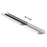 Ramp for Wheelchair 270 kg 2 pcs Black 213.5 x 19.5 x 5.5 cm 42021093