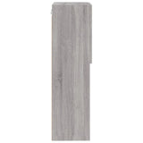 TV Cabinet with LED Lights Grey Sonoma 40.5x30x102 cm 837062
