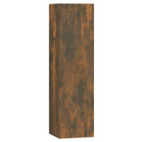 7 Piece TV Cabinet Set Smoked Oak Engineered Wood 3114563