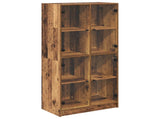 Highboard Old Wood 68 x 37 x 142 cm Engineered Wood 3402629