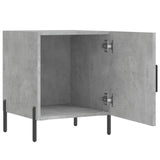 Bedside Cabinets 2 pcs Concrete Grey 40x40x50 cm Engineered Wood 827589