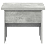 Coffee Table Concrete Grey 55 x 54.5 x 45 cm Engineered wood 887412