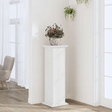 Plant Stand White 33x33x100 cm Engineered Wood 852978