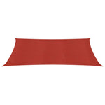 ZNTS Sunshade Sail 160 g/m² Red 4x7 m HDPE 311630