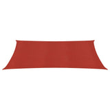 ZNTS Sunshade Sail 160 g/m² Red 4x7 m HDPE 311630