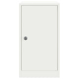 Mailbox with Storage with Door White 30 x 20 x 55 cm Steel 874948