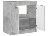 Bathroom under Sink Cabinet Concrete Grey 56 x 37.5 x 81 cm 890097