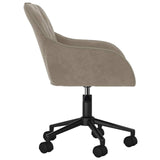 Dining Chair 2 pcs Light Grey 55 x 59.5 x 77 cm Velvet 3415416